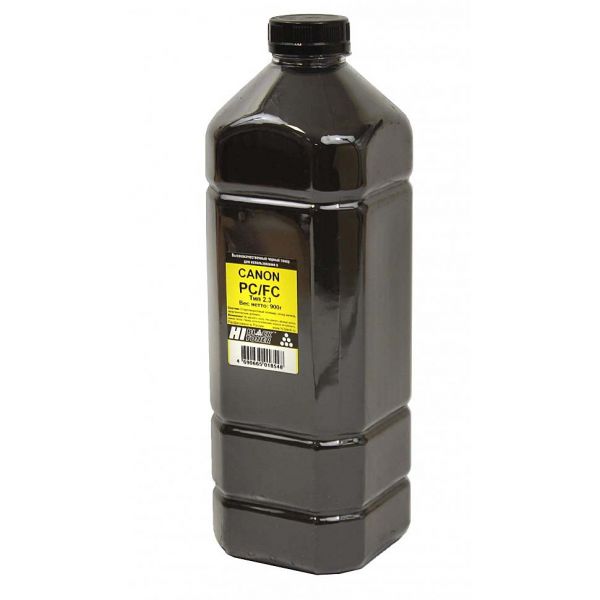 Тонер для картриджа Hi-Black Canon PC/FC, Тип 2.3, Bk, 900 г, канистра