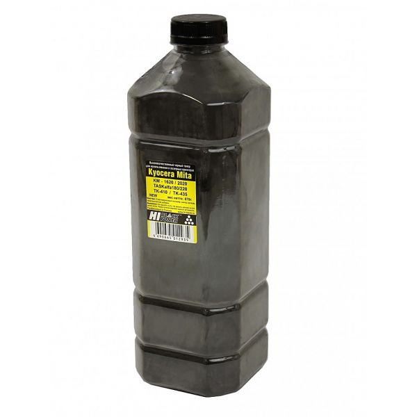 Тонер для картриджа Hi-Black Kyocera KM-1620/2020/TASKalfa180/220 (TK-410/TK-435) Black, 870г, канистра